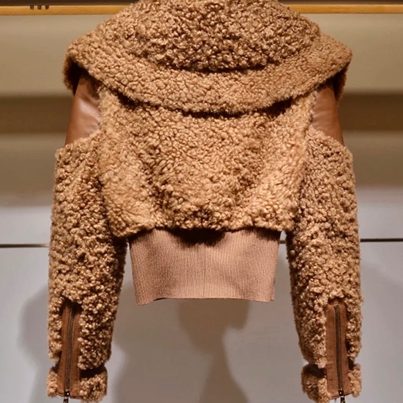 Super Soft Lamb’s Wool Fur Shearling Jackets - Picture 4 of 6